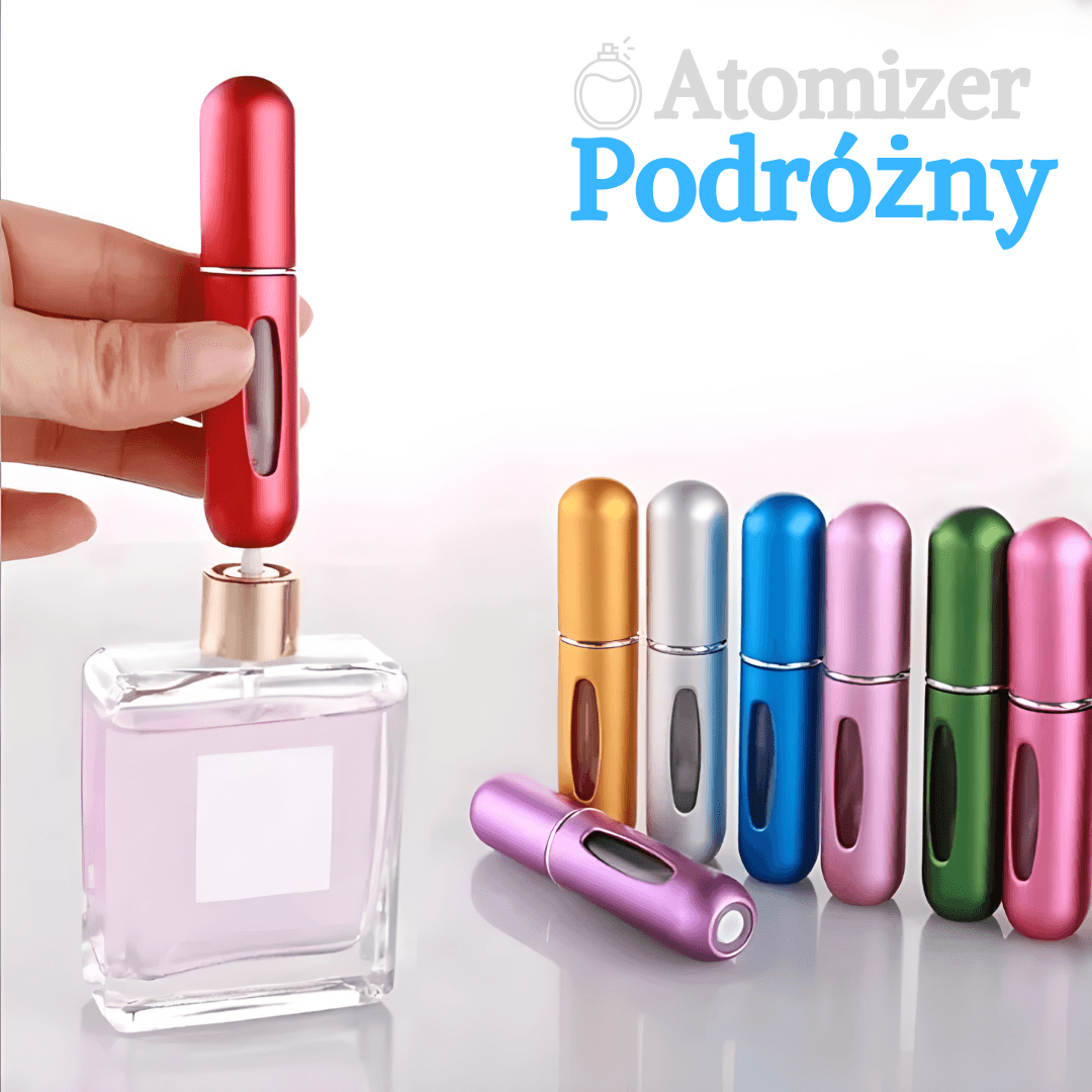 Kompaktowy Atomizer Podróżny 5ml- Kolor Losowy!