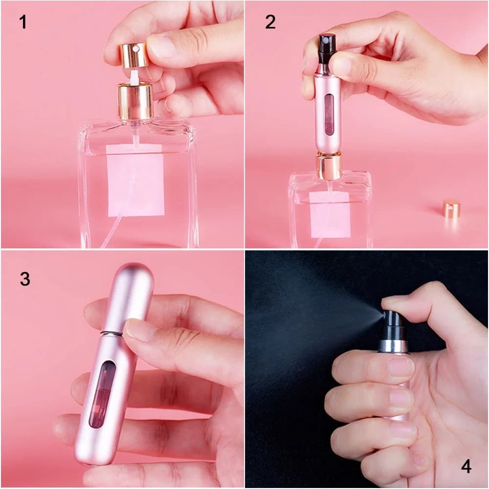 Kompaktowy Atomizer Podróżny 5ml- Kolor Losowy!