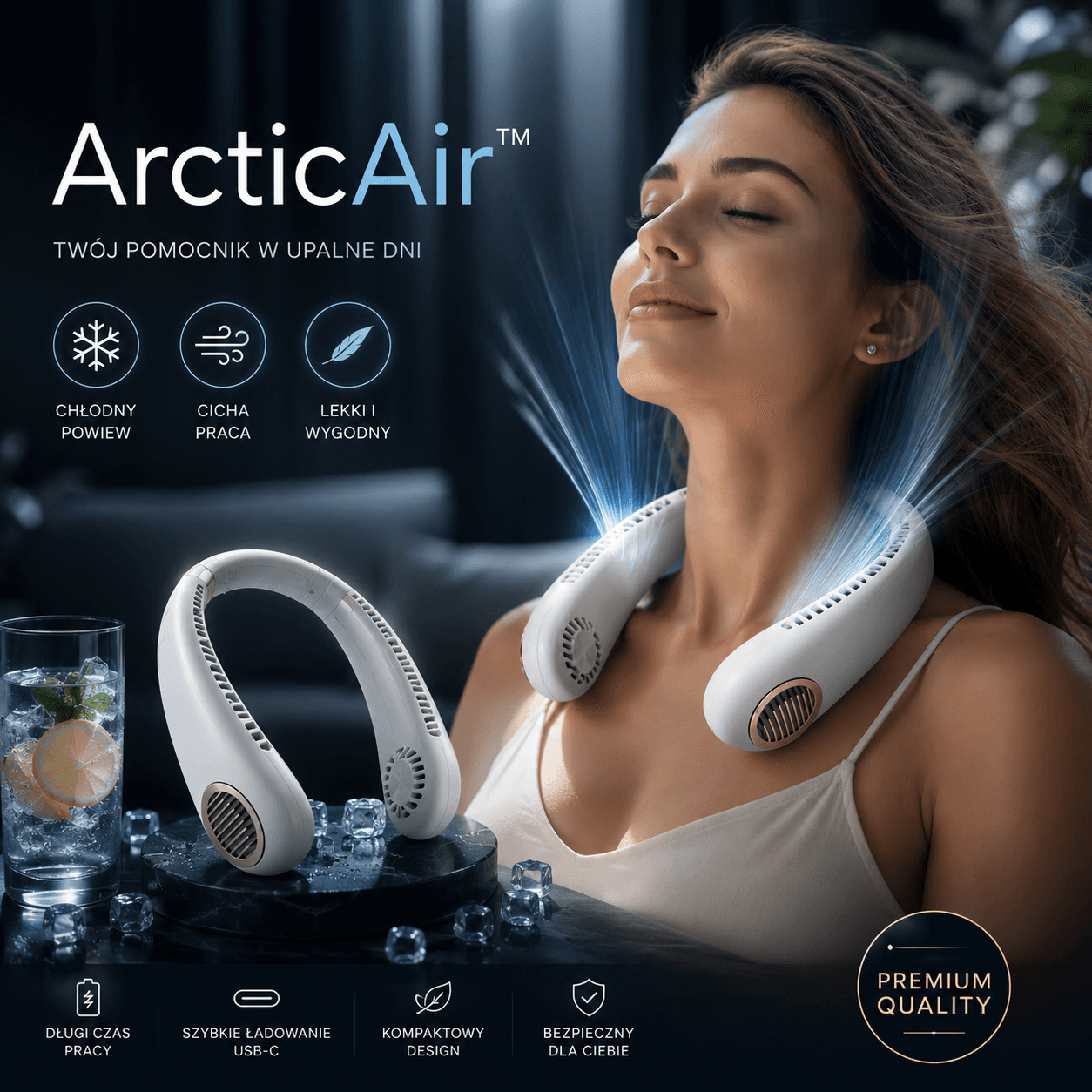 ArcticAir™ – Poczuj chłód, gdziekolwiek jesteś!